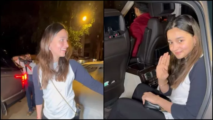 Alia Bhatt trolled for giving slippers to the paparazzi. Photo- Instagram