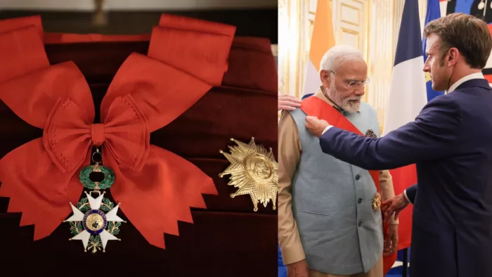 फ्रांस का सर्वोच्च पुरस्कार है ग्रैंड क्रॉस ऑफ द लीजन ऑफ ऑनर