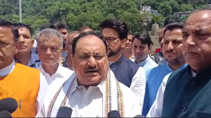 JP नड्डा ने कहा- आपदा की घड़ी में हिमाचलवासियों के साथ खड़ी है केंद्र सरकार
