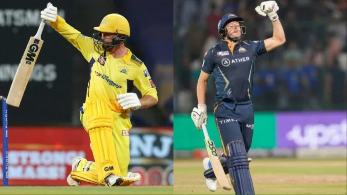 Two IPL star players Devon Conway and David Miller. Image- Twitter