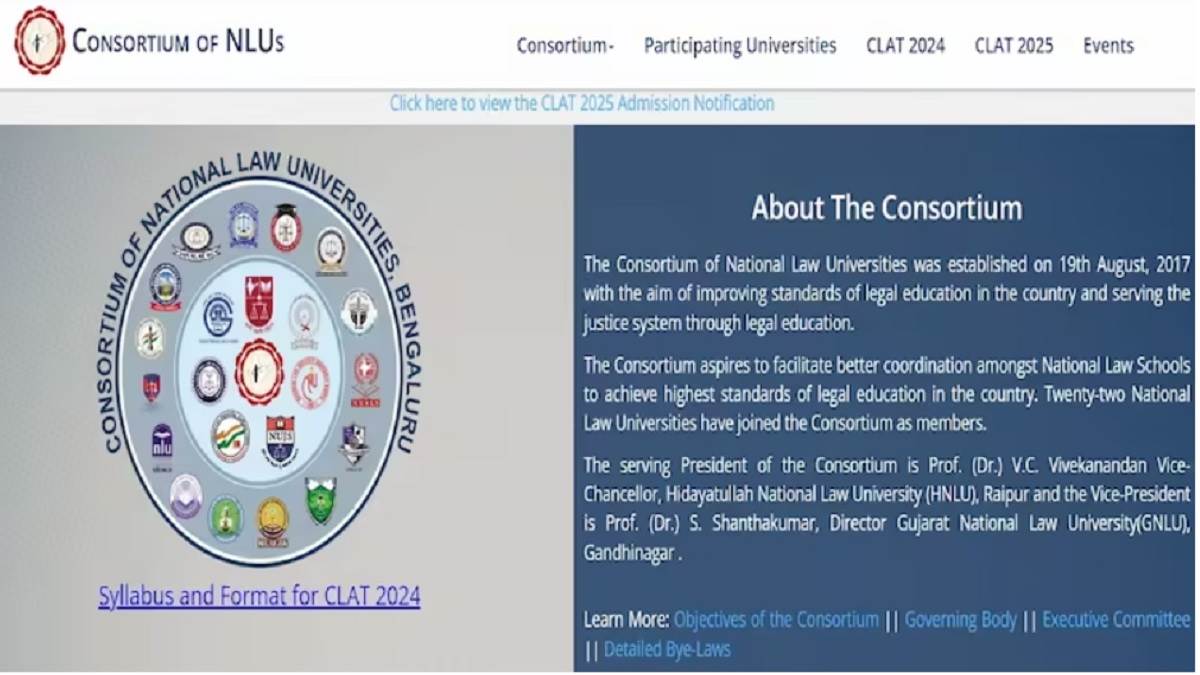 clat 2025 common law admission test registration will start from tomorrow know how much will be the fee