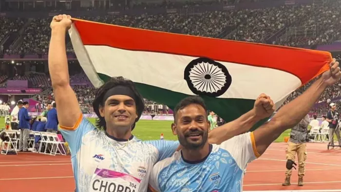 टोक्यो ओलंपिक में नीरज चोपड़ा ने जीता था सोना। इमेज- सोशल मीडिया