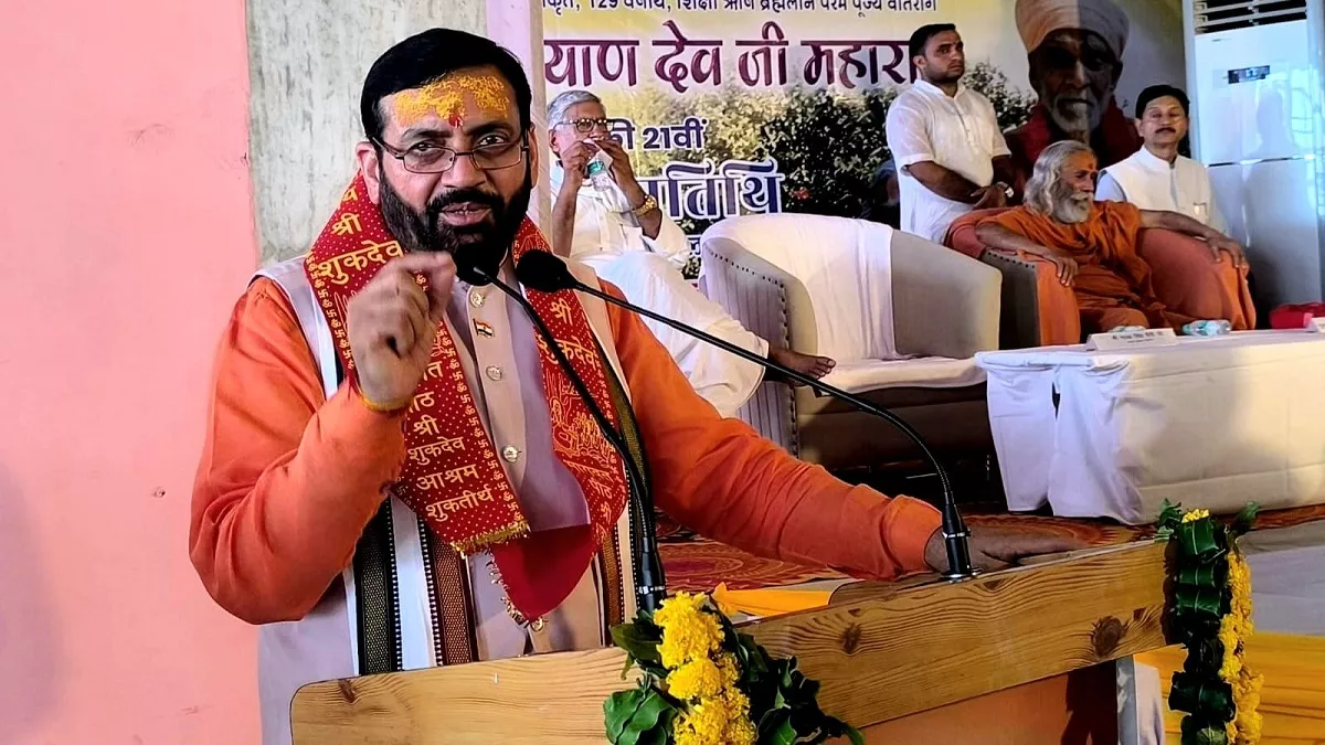 Muzaffarnagar News : UP में योगी आदित्यनाथ ने कानून का राज किया कायम, बोले हरियाणा के सीएम नायब सिंह सैनी