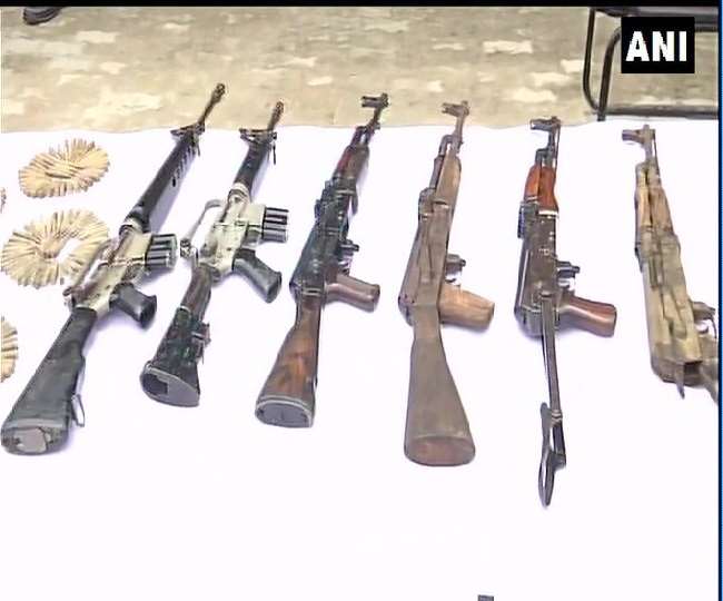 असम के उदलगुरी जिले में एक तलाशी अभियान, भारी मात्रा में हथियार और विस्फोटक बरामद