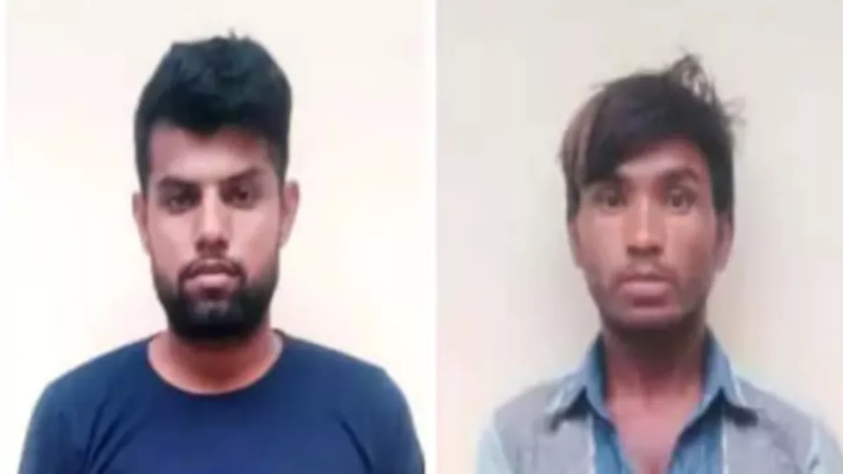 राजस्थान के पाली और भीलवाड़ा से ISI के दो संदिग्ध जासूसी के आरोप में गिरफ्तार। फोटो एएनआइ