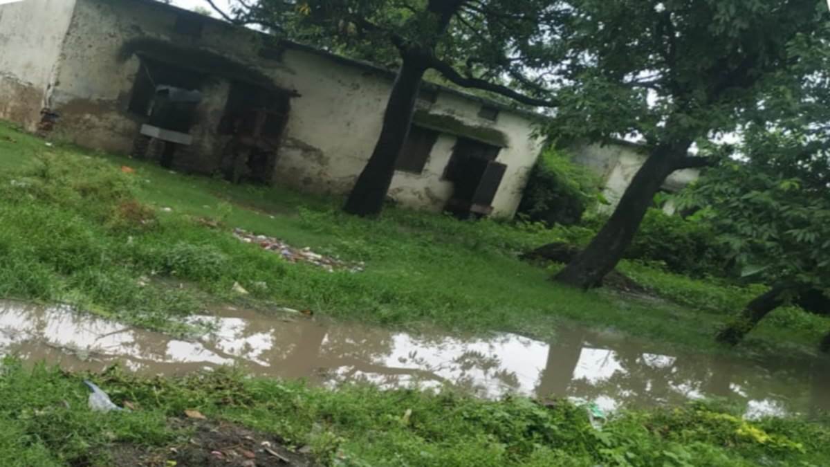 Aligarh News: मूसलाधार बारिश से जलमग्न हुई कासिमपुर परियोजना की आवासीय कालोनी : जागरण