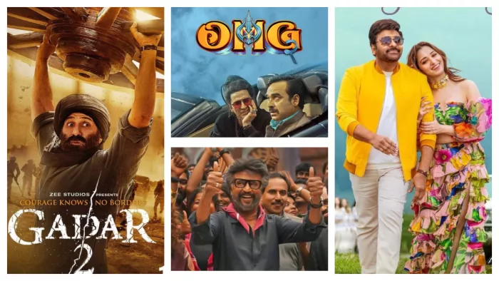 File Photo of Gadar 2, OMG 2, Jailer and Bhola Shankar