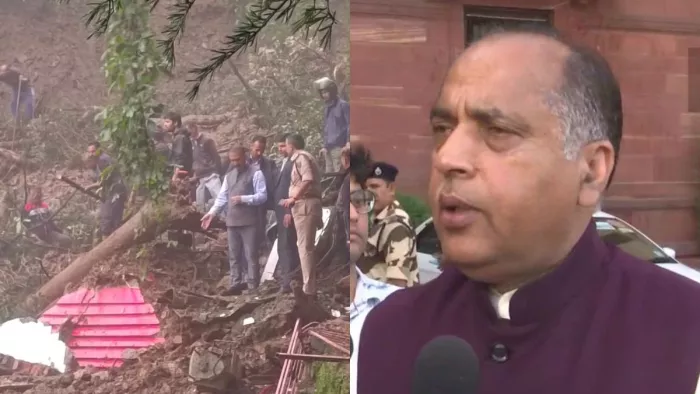Heavy Rain in Himachal: ग्राम पंचायत जधाणा में मकान हुए क्षतिग्रस्त, लोगों को सुरक्षित निकाला गया बाहर