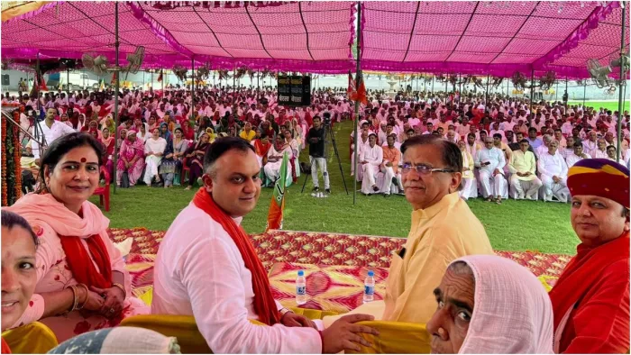 'कांग्रेस के भ्रष्टाचार और परिवारवाद को नकार चुकी है देश की जनता', पन्ना प्रमुख सम्मेलन में बोले ओपी धनखड़