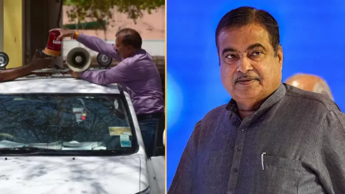 Nitin Gadkari ने कहा कि मैं चाहता हूं कि लोगों को ध्वनि प्रदूषण से राहत मिले।