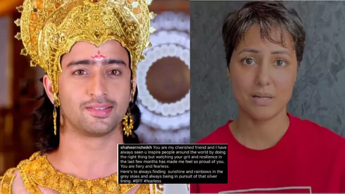 शाहीर शेख और एक्ट्रेस हिना खान (Photo Credit-Instagram)