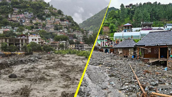 हिमाचल में तीन जगह बादल फटने से भीषण तबाही (एजेंसी फोटो)
