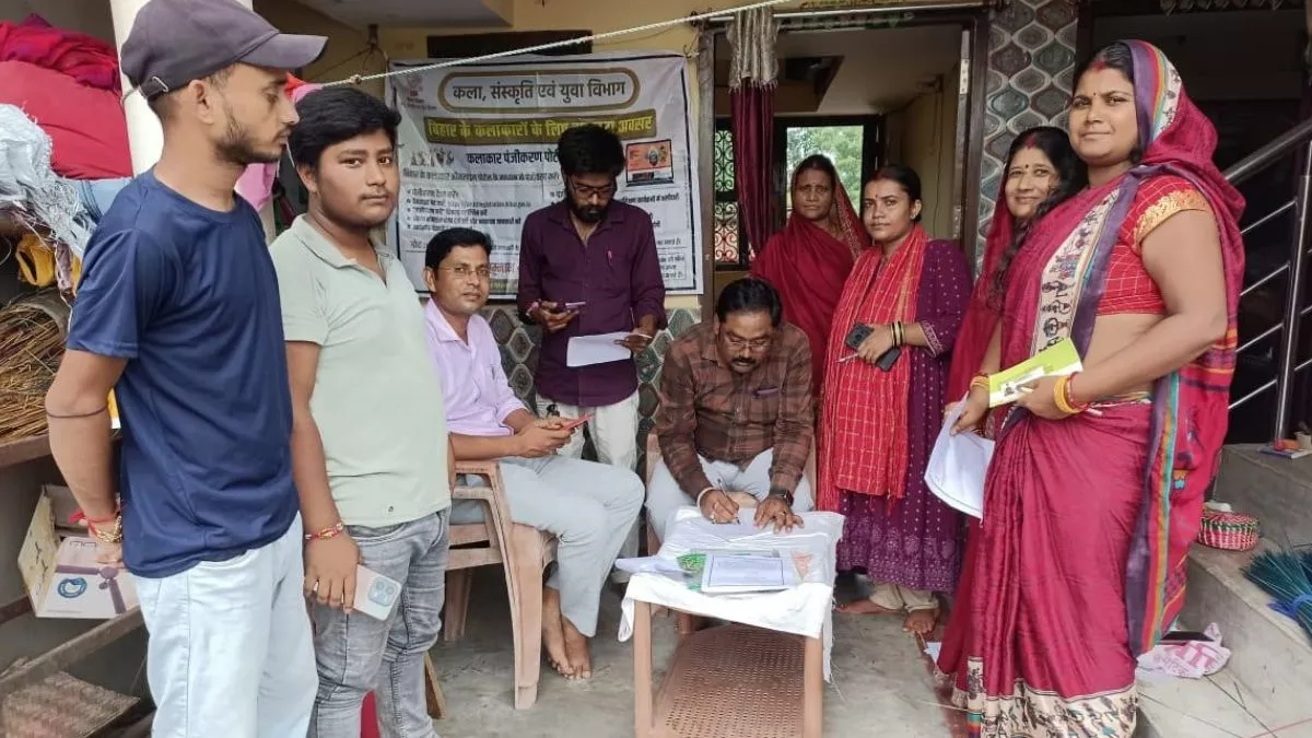 कलाकार पंजीकरण में पूरे बिहार में मधुबनी पहले पायदान पर, इस तरह रिकार्ड बनाने में मिली सफलता