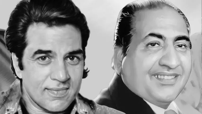 मोहम्मद रफी और धर्मेंद्र का गाना (फोटो क्रेडिट- फेसबुक)