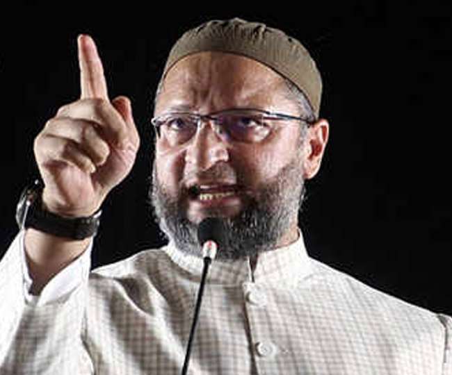 एआइएमआइएम सुप्रीमो असदुद्दीन ओवैसी की फाइल तस्वीर।