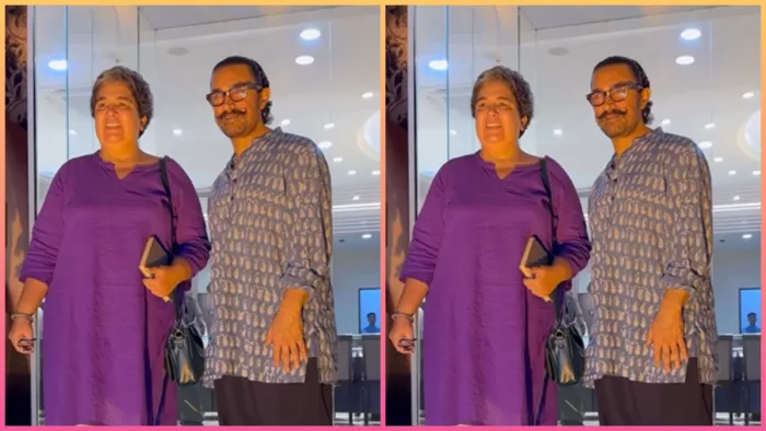 Aamir Khan And Reena Dutta Video (Photo Credit: Instagram)
