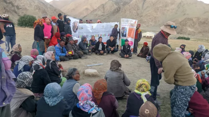 लद्दाख के सीमांत गांवों को वाइब्रेंट विलेज बनाने की दिशा में काम जारी