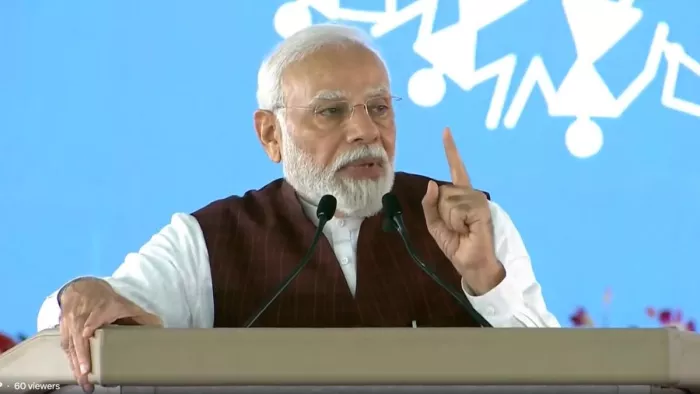 PM Modi in MP: भोपाल पहुंचे पीएम मोदी।