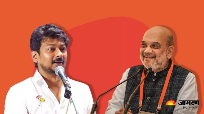 तमिलनाडु के मुख्यमंत्री एमके स्टालिन के बेटे उदयनिधि (जागरण ग्राफिक्स)