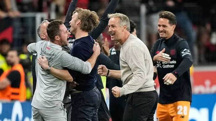 Bundesliga: लेवरकुसेन की बुंडेसलीगा में पहली जीत, फ्रैंकफर्ट को 3-1 से हराया