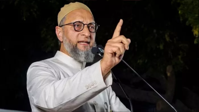 भारत और पाकिस्तान के इस मैच पर ओवैसी ने सवाल उठाए हैं। (फाइल फोटो: पीटीआई)