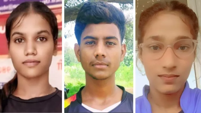 ट्विंकल चौहान, आदित्य और शमीमा । जागरण