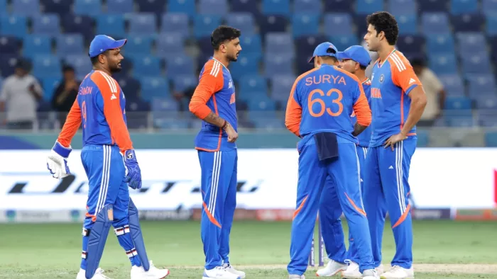 भारतीय टीम ने नहीं किया कोई बदलाव। इमेज- बीसीसीआई