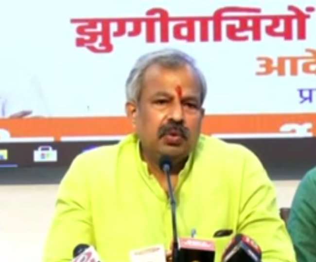 दिल्ली प्रदेश भाजपा अध्यक्ष आदेश गुप्ता। फोटो सौ. ट्वीटर