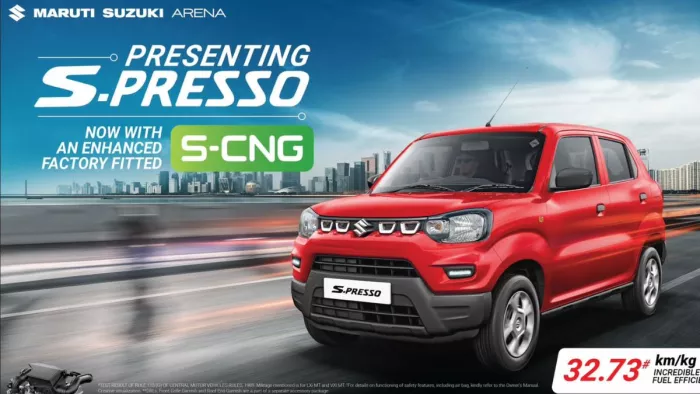 2022 Maruti Suzuki S-Presso S-CNG : लॉन्च हुई मारुति के ये दमदार कार