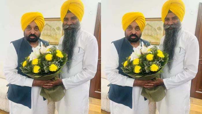 सीएम भगवंत मान ने चंडीगढ़ के सह-प्रभारी को दी शुभकामनाएं