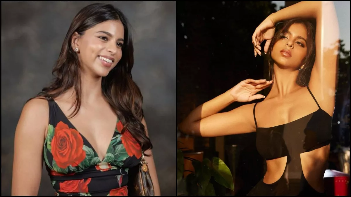 Suhana Khan कैमरे के सामने हद से ज्यादा हुईं बोल्ड, ब्लैक ड्रेस में ढहाया कहर, Ananya Panday भी हो गईं फैन