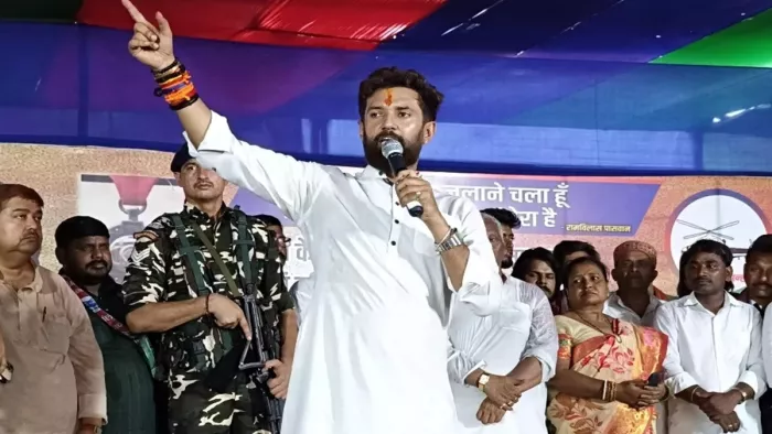 केंद्रीय मंत्री और लोजपा रामविलास के प्रमुख चिराग पासवान
