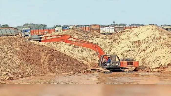 आरा में कल से 29 बालू घाटों से शुरु होगा बालू खनन