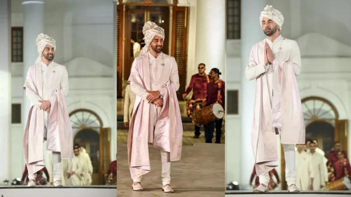 दुल्हे के अवतार में रैंप पर वॉक करते दिखे Ranbir Kapoor (Picture Courtesy: Freepik)