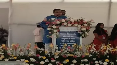 Bihar: बटन दबाकर नितिन गडकरी ने पंडुका पुल का किया शिलान्यास, कहा- तेजस्वी  योजनाएं लाएं, सभी पूरी होंगी - Rohtas: By pressing the button, Nitin Gadkari  laid the foundation ...