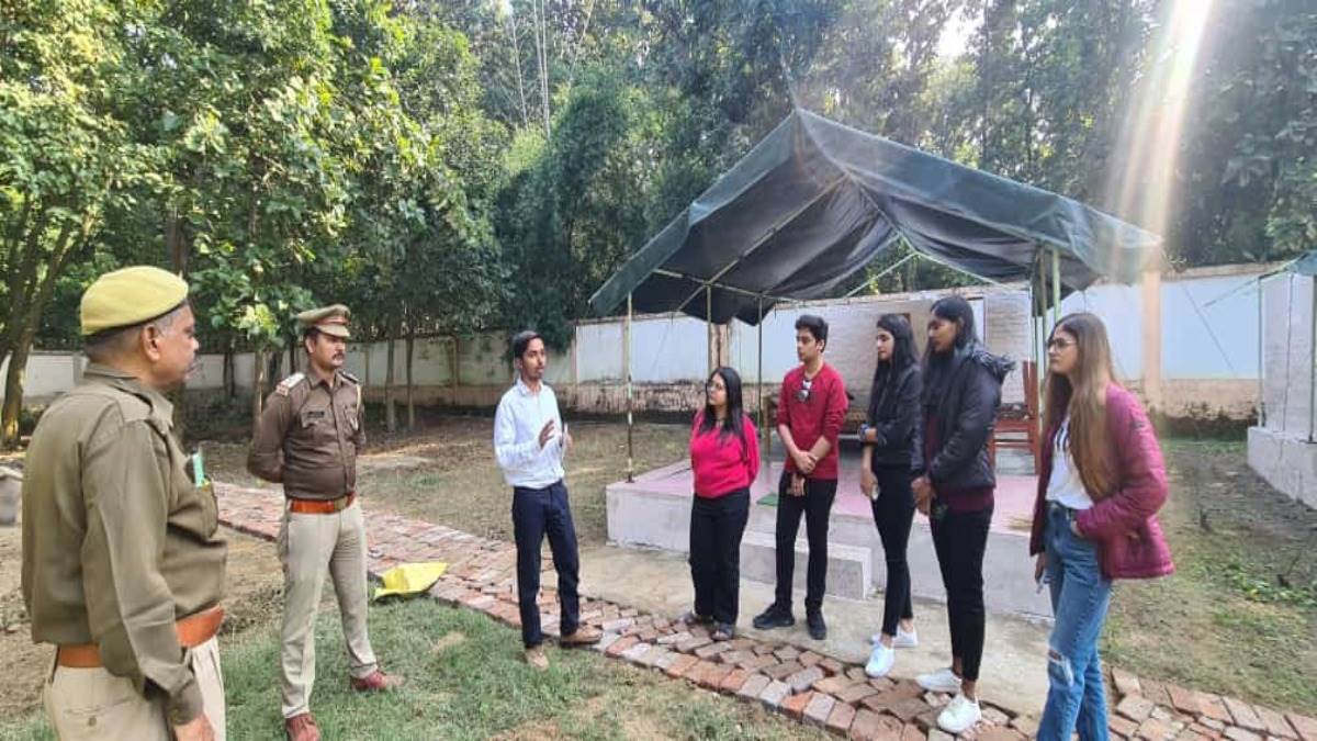 iim lucknow team reached bahraich visited katarniaghat preparing to promote tourism