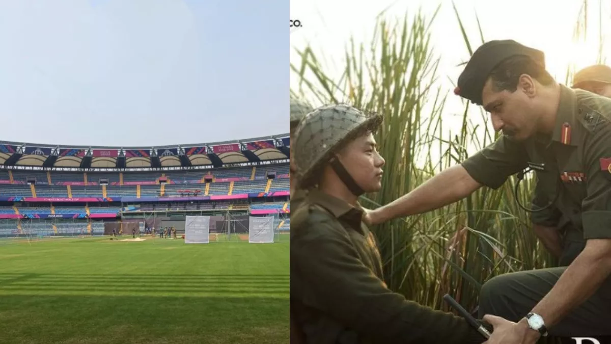 रुकना नहीं, झुकना नहीं', India vs NZ Semifinals में स्टेडियम में गूंजेगा Sam  Bahadur का गाना 'बढ़ते चलो' - vicky kaushal film sam bahadur song badhte  chalo to be played at india