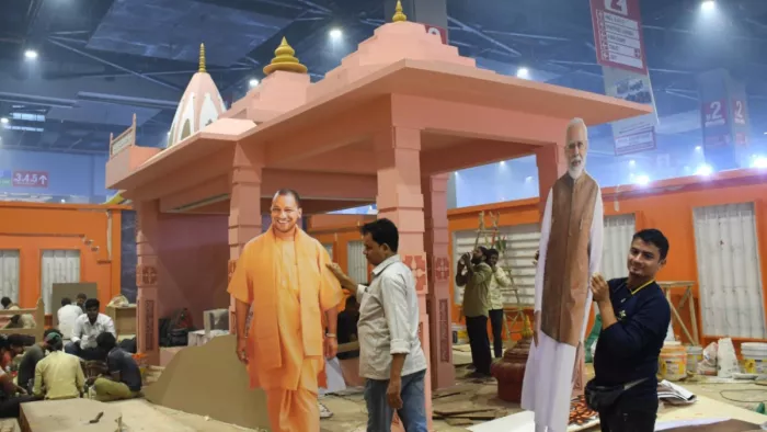 अंतरराष्ट्रीय व्यापार मेले में लोगों का ध्यान खींचेंगे रामलला।