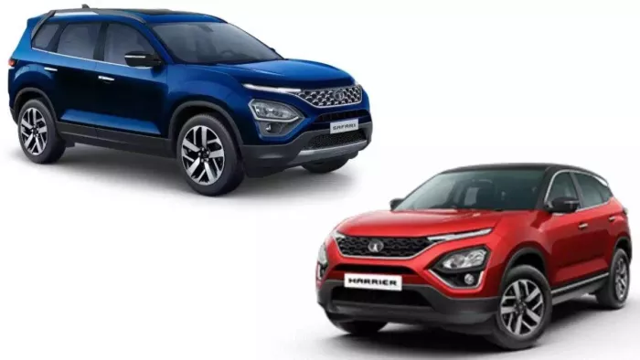 Tata Safari और Harrier पर 1.4 लाख रुपये तक का डिस्काउंट मिल रहा है।