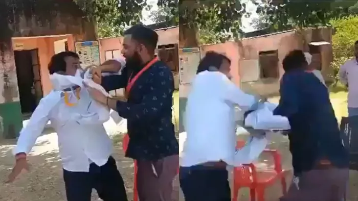 एसडीएम को थप्पड़ जड़ने वाले नरेश मीणा ने सफाई दी है।(फोटो सोर्स: सोशल मीडिया)