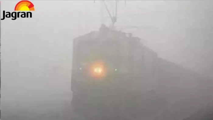 कोहरे के कारण ट्रेनें देरी से चल रही हैं। फाइल फोटो