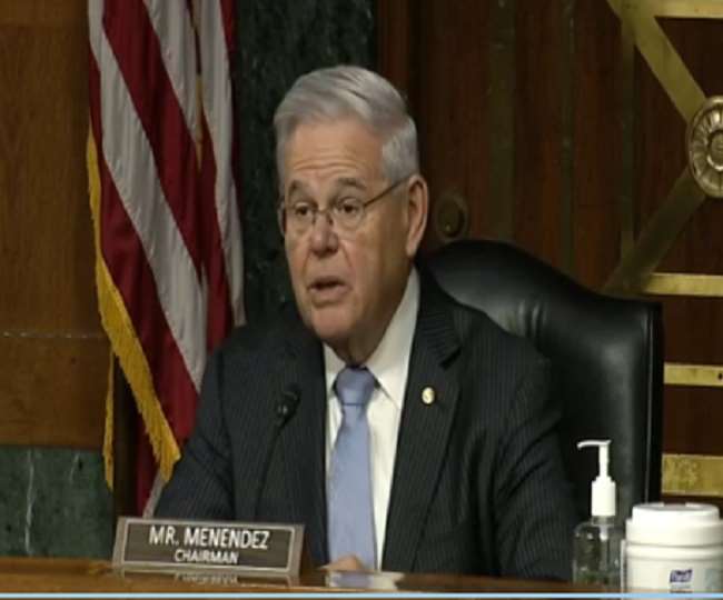 islamabad offered a safe haven to the taliban says senator robert menendez