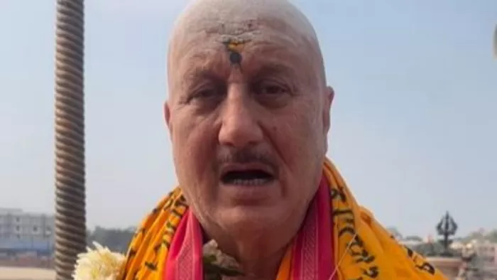 Anupam Kher shared a video of Indian Army.