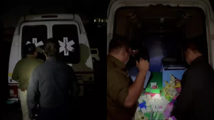 14 करोड़ की कीमत के मादक पदार्थ को किया जब्त (फोटो एएनआइ)