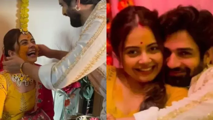 Gopi Bahu Haldi Ceremony Saath Nibhaana Saathiya actress devoleena Bhattacharjee pre wedding rituals.Photo Credit/Instagram