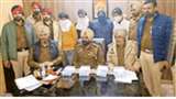पकड़े गए आरोपितों के बारे में जानकारी देते इंस्पेक्टर बिंदरजीत सिंह