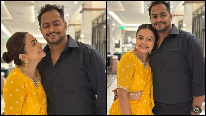 पति शानवाज शेख संग देवोलीना ने मनाई पहली वेडिंग एनिवर्सरी। फोटो क्रेडिट- इंस्टाग्राम