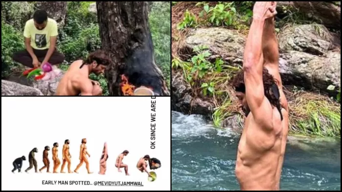 Vidyut Jammwal की न्यूड फोटो पर बने मजेदार मीम्स / फोटो- Instagram