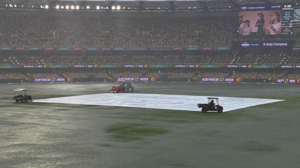 brisbane day 2 weather forecast ind vs aus 3rd test gabba india vs australia