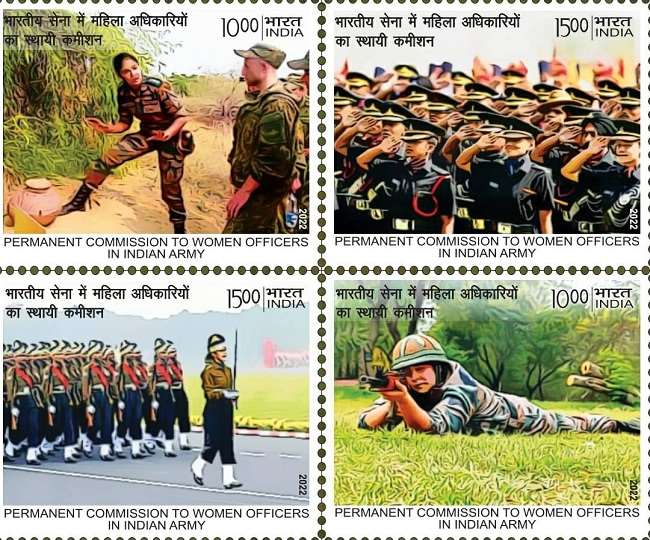 सेना प्रमुख जनरल एमएम नरवणे ने जारी किया टिकट